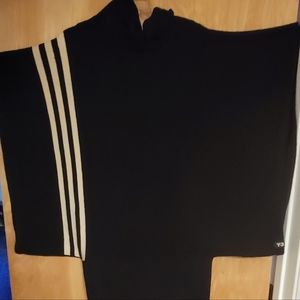 Y3 Yoshi Yamamoto Adidas wool sweater poncho